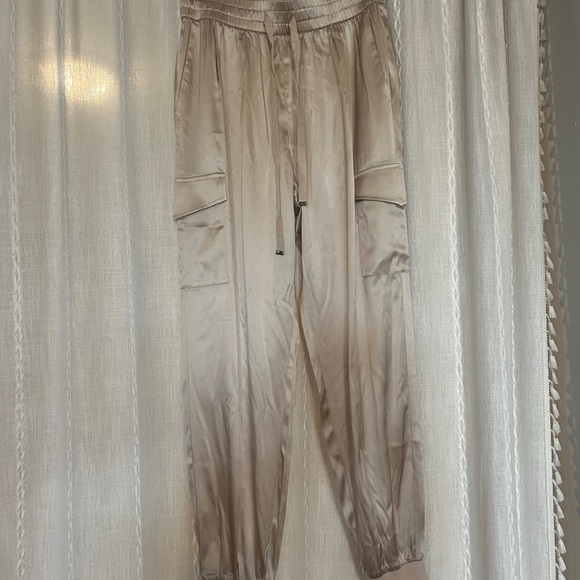 NWT Satin Jogger Cami NYC Pants - Picture 1 of 6